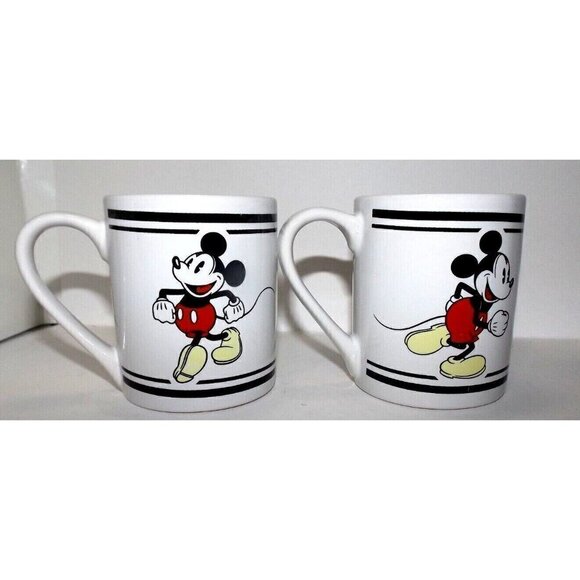 Disney Gibson Mickey Mouse set of 2 Mugs - Picture 3 of 7